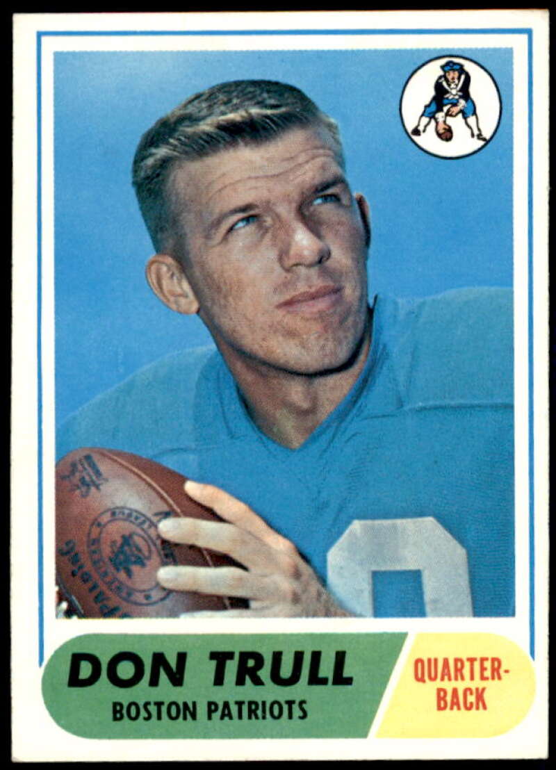 Don Trull Card 1968 Topps #176  Image 1