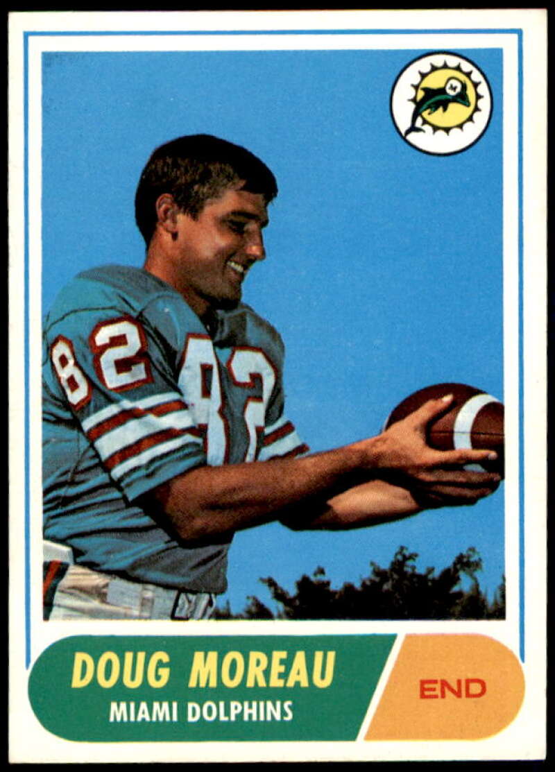 Doug Moreau Rookie Card 1968 Topps #144  Image 1