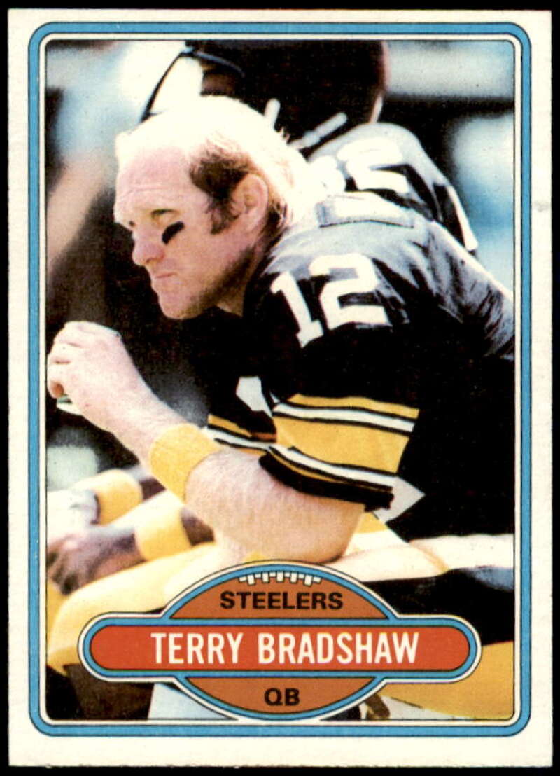 Terry Bradshaw Card 1980 Topps #200  Image 1