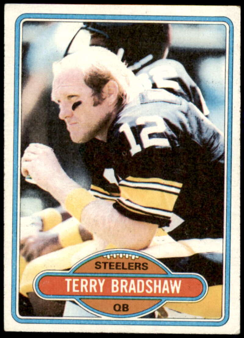 Terry Bradshaw Card 1980 Topps #200  Image 1