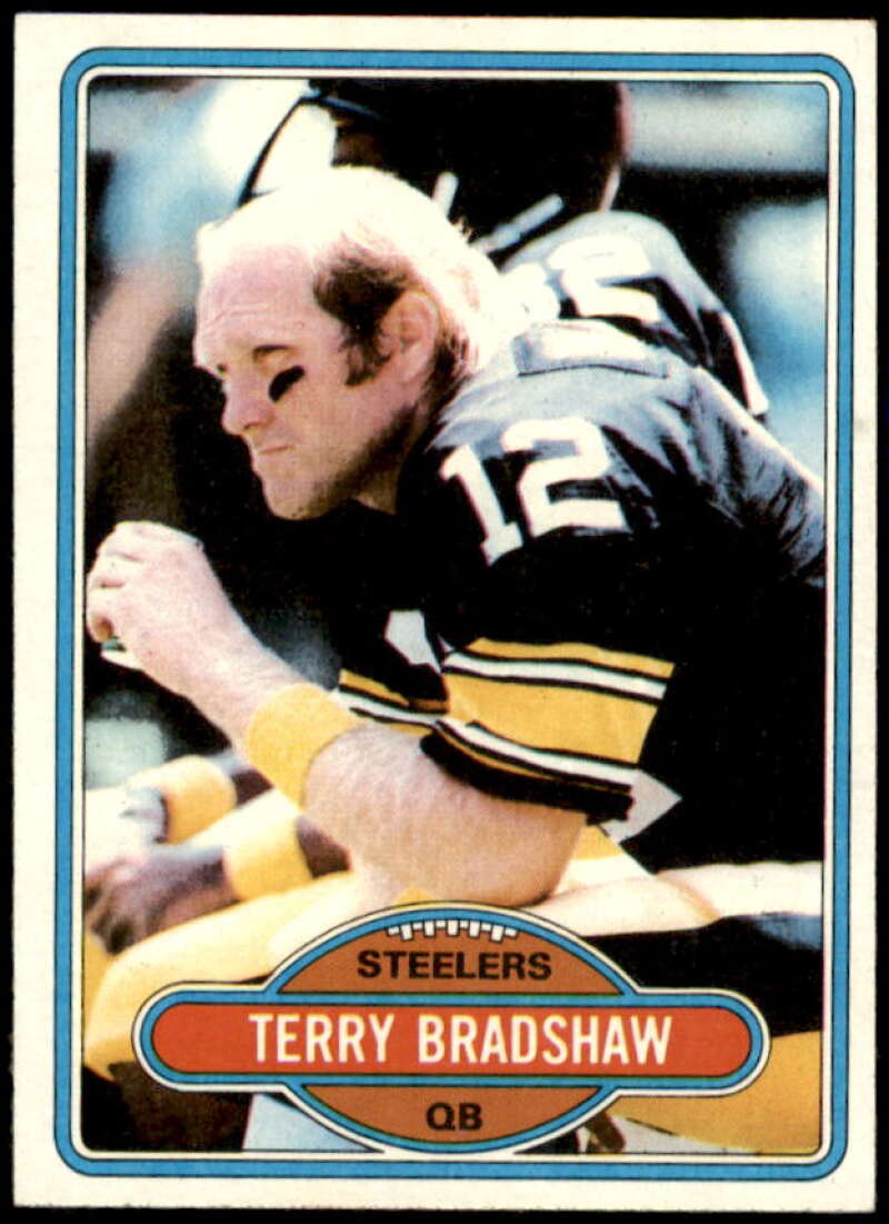 Terry Bradshaw Card 1980 Topps #200  Image 1