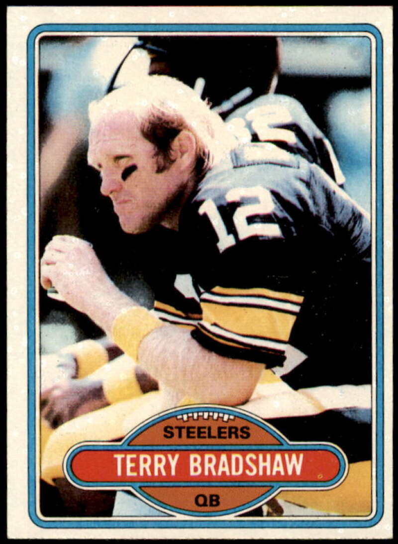 Terry Bradshaw Card 1980 Topps #200  Image 1