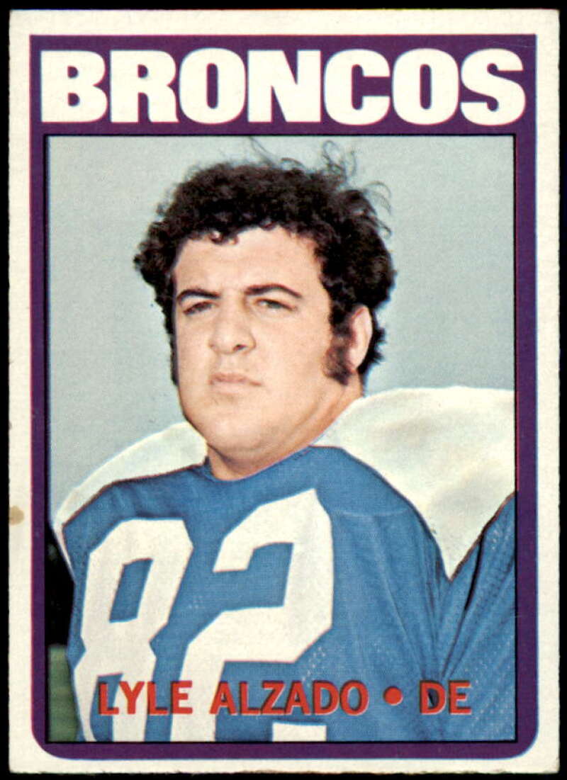 Lyle Alzado Rookie Card 1972 Topps #106  Image 1