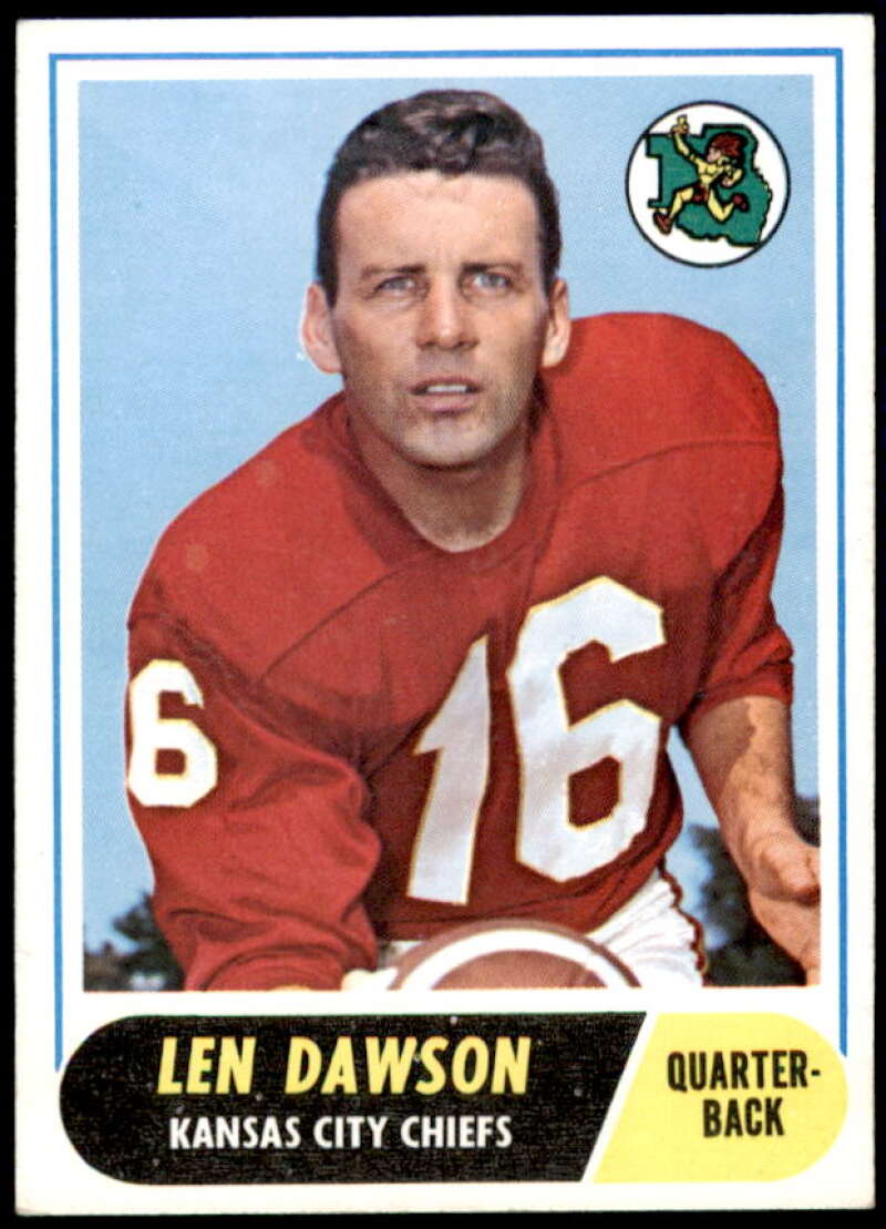 Len Dawson Card 1968 Topps #171  Image 1