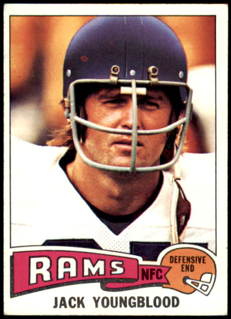 Jack Youngblood Card 1975 Topps #60  Image 1