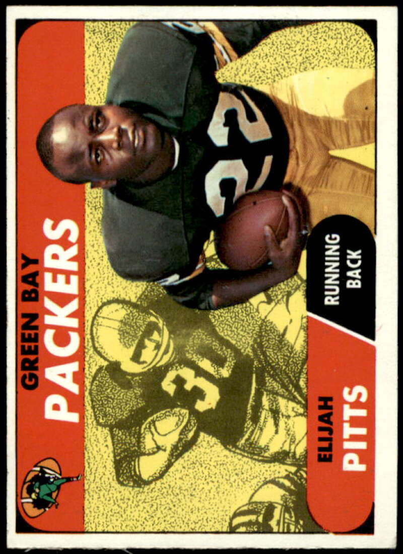 Elijah Pitts Card 1968 Topps #79  Image 1