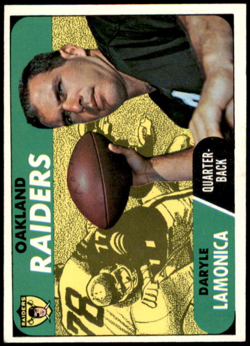 Daryle Lamonica Card 1968 Topps #194  Image 1