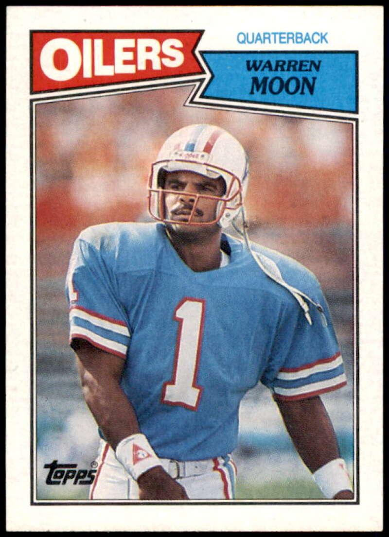 Warren Moon Card 1987 Topps #307  Image 1