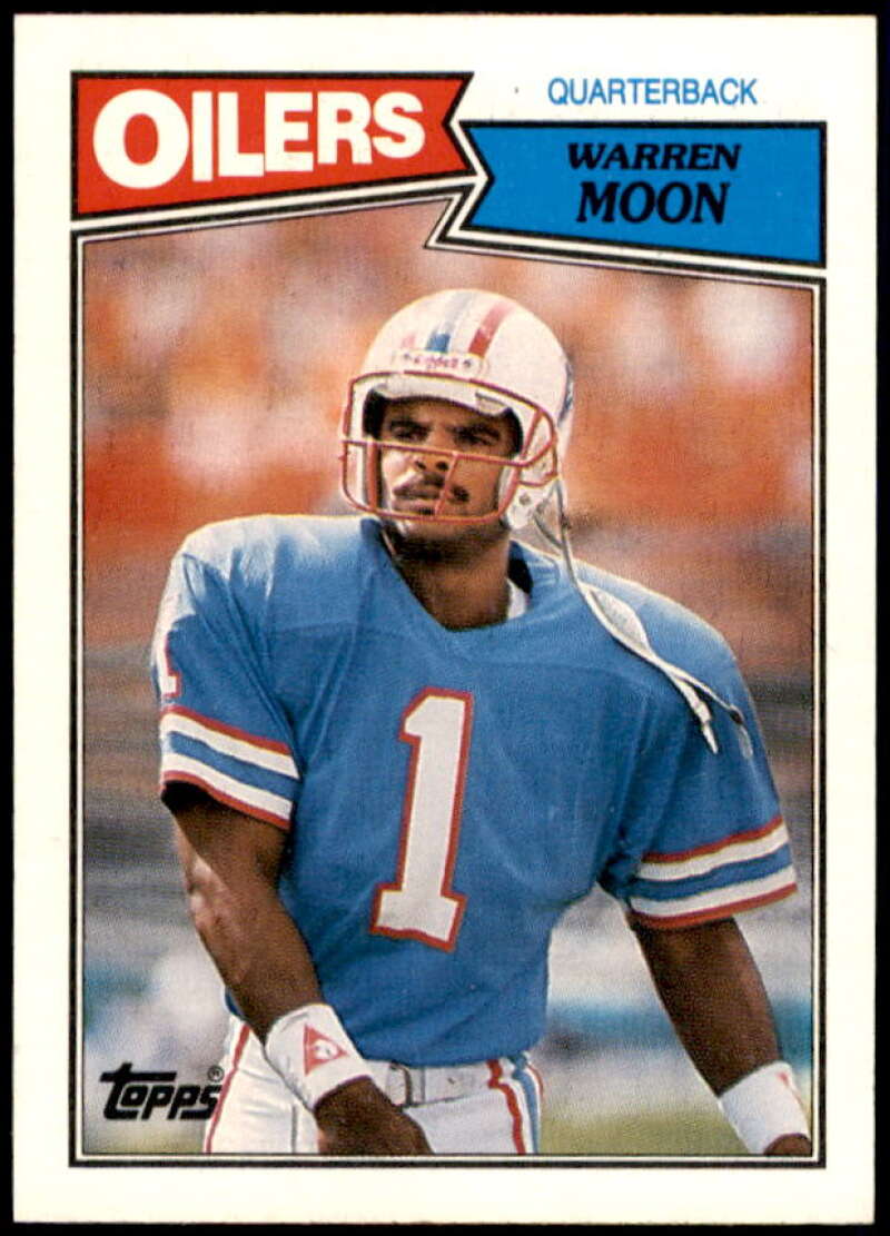 Warren Moon Card 1987 Topps #307  Image 1