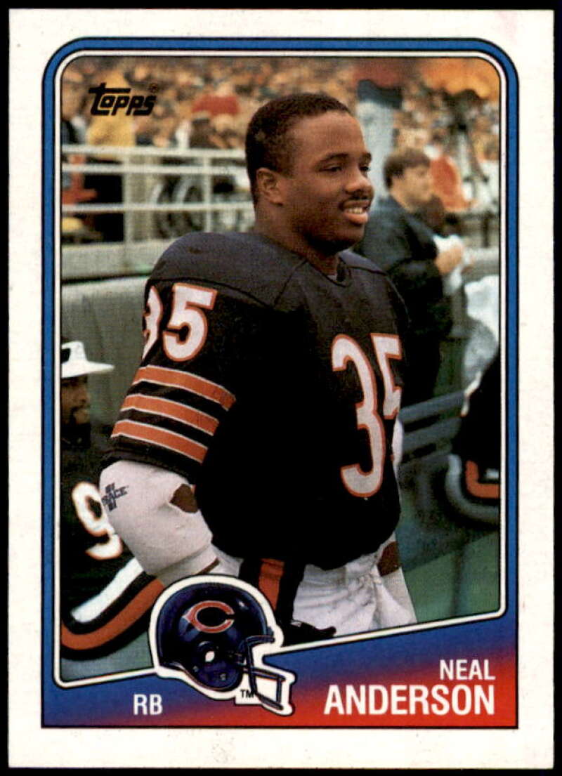 Neal Anderson Rookie Card 1988 Topps #71  Image 1