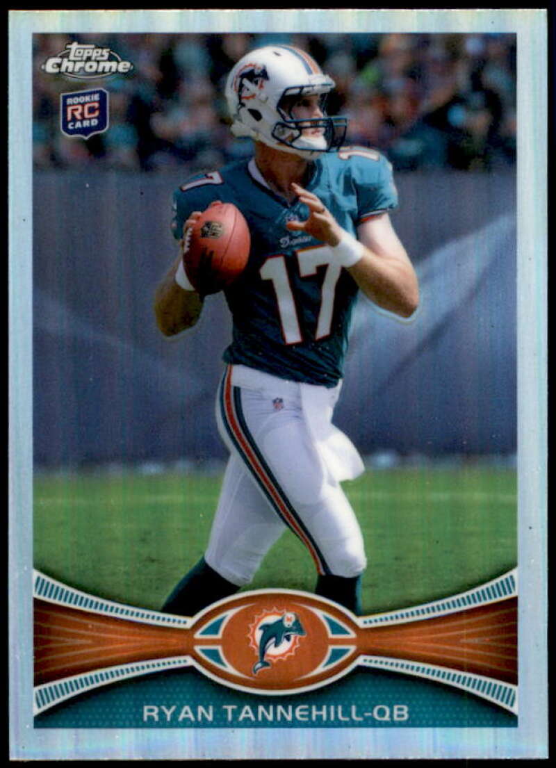 Ryan Tannehill Rookie Card 2012 Topps Chrome Refractors #109  Image 1