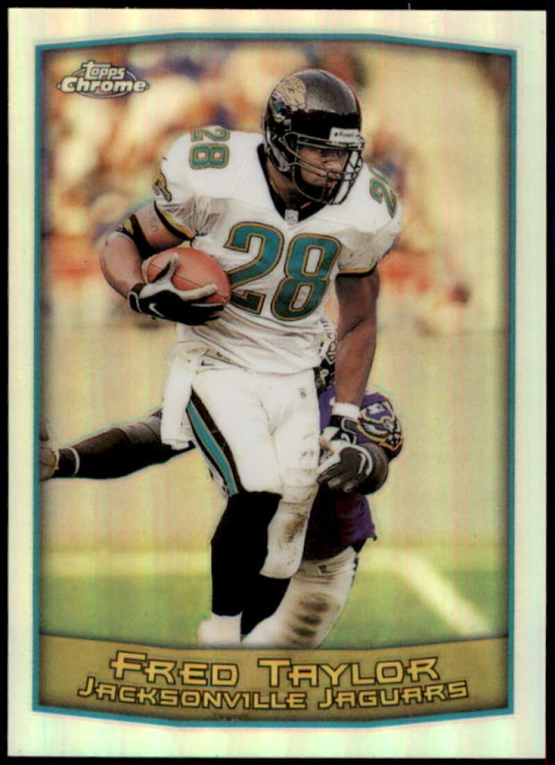 Fred Taylor Card 1999 Topps Chrome Refractors #10  Image 1