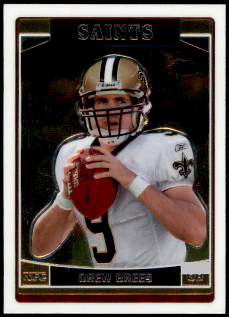 Drew Brees Card 2006 Topps Chrome #155  Image 1