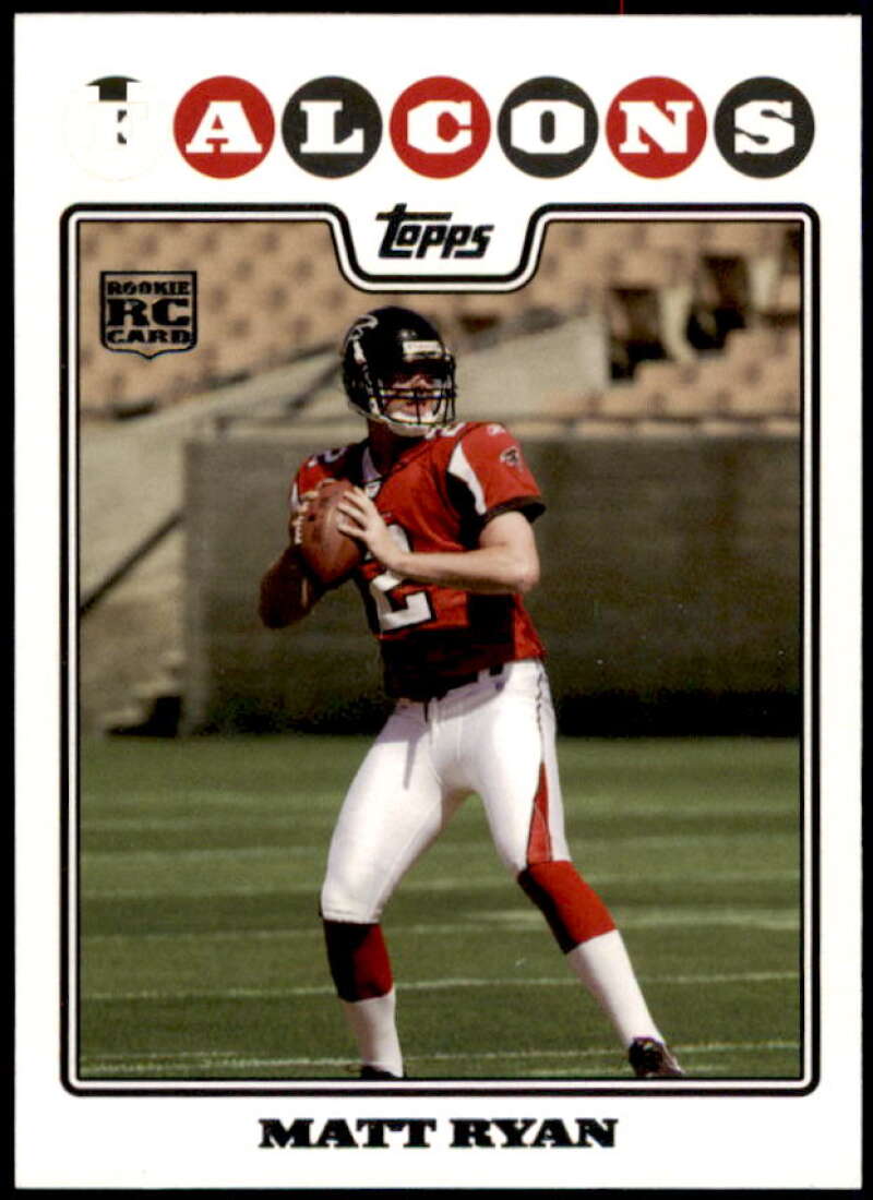 Matt Ryan Rookie Card 2008 Topps #331  Image 1