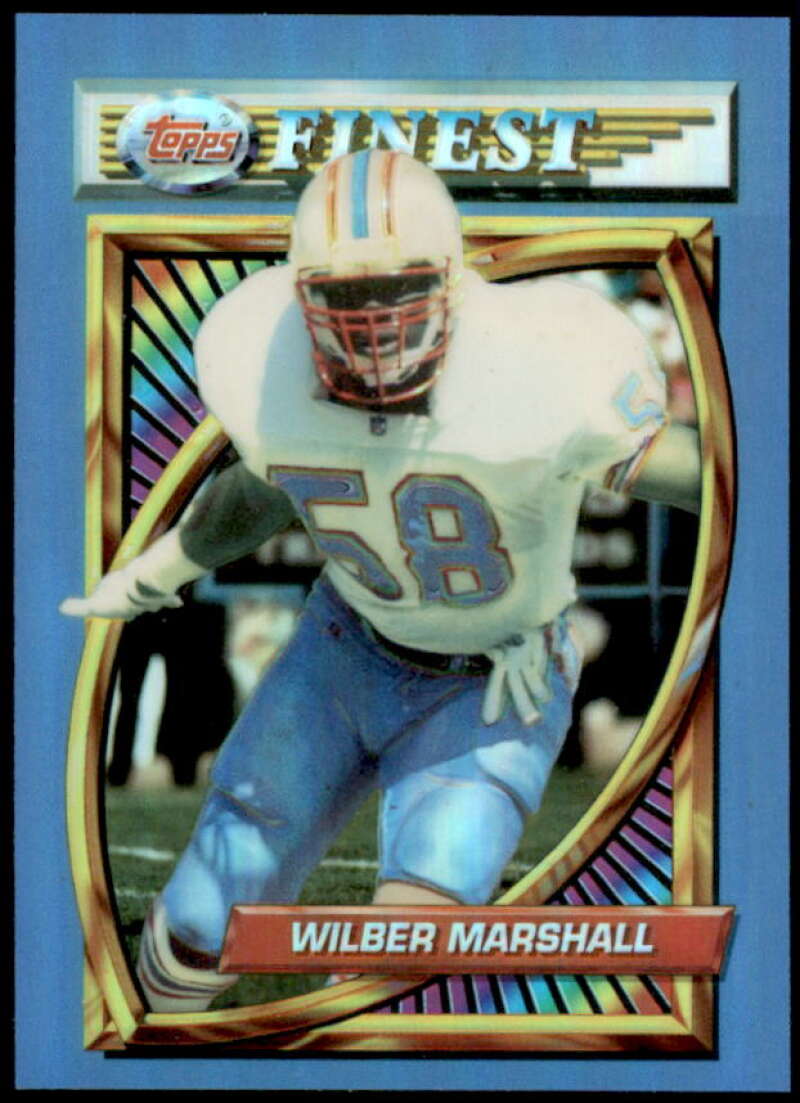 Wilber Marshall Card 1994 Finest Refractors #165  Image 1