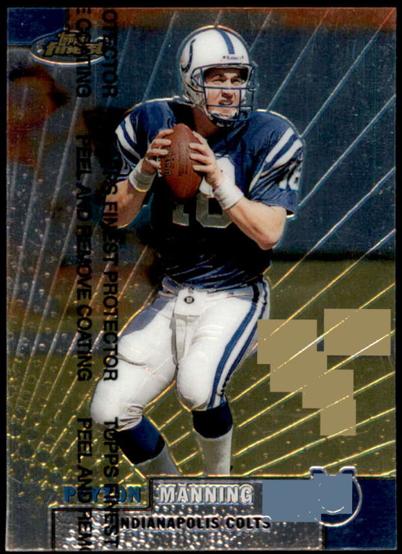 Peyton Manning Card 1999 Finest #1  Image 1