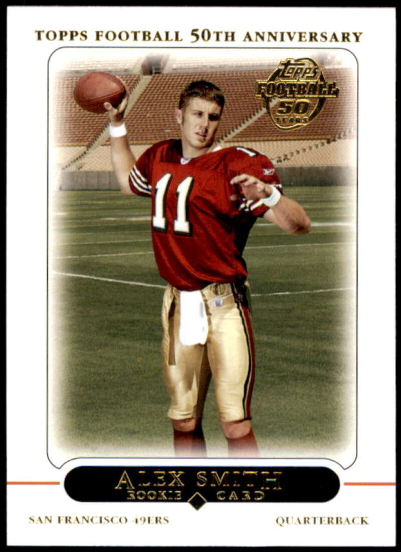 Alex Smith Rookie Card 2005 Topps #435  Image 1