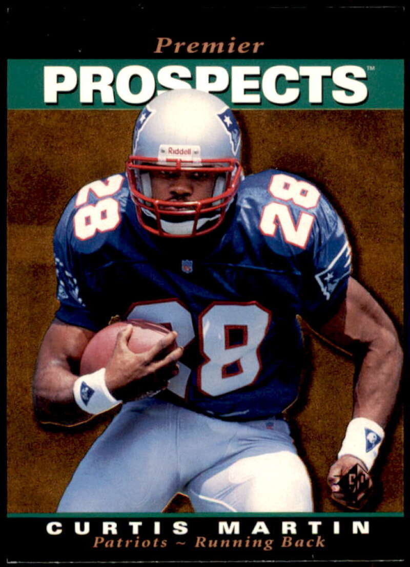 Curtis Martin Rookie Card 1995 SP #18  Image 1