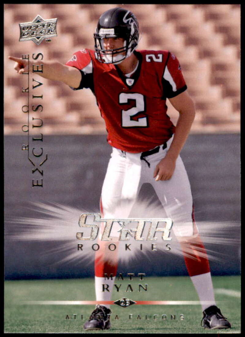 Matt Ryan Rookie Card 2008 Upper Deck Rookie Exclusives #RE80  Image 1