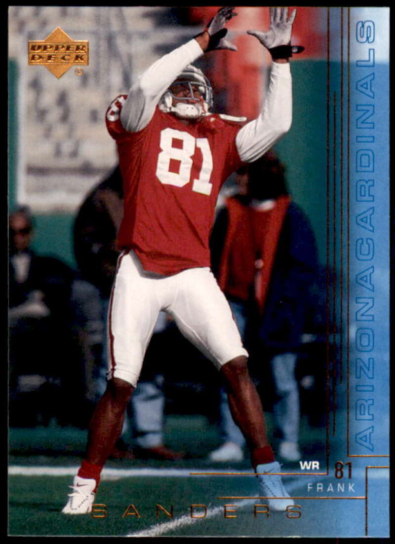 Frank Sanders Card 2000 Upper Deck #5  Image 1