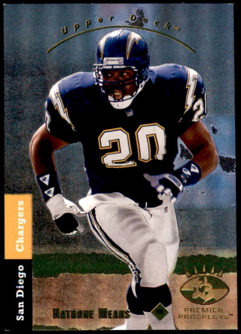 Natrone Means Rookie Card 1993 SP #14  Image 1