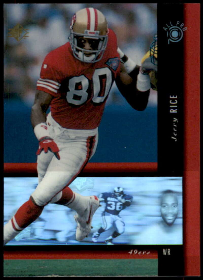 Jerry Rice Card 1994 SP Holoviews #PB33  Image 1