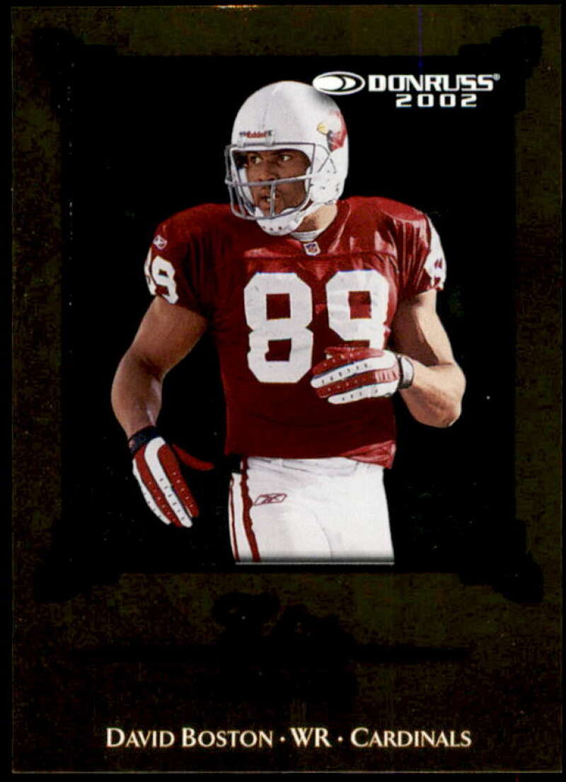 David Boston Card 2002 Donruss Elite Series #ES12  Image 1