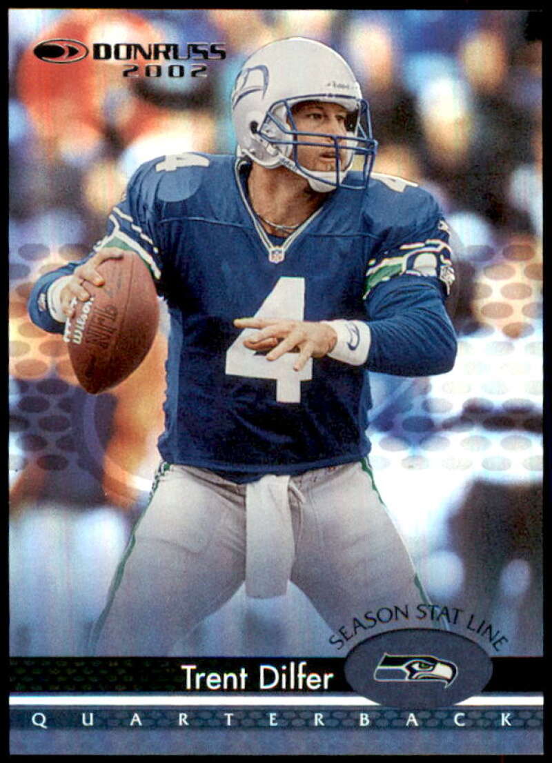 Trent Dilfer Card 2002 Donruss Stat Line Season #170  Image 1