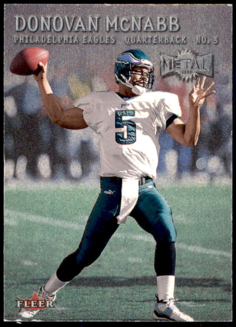 Donovan McNabb Card 2000 Metal #4  Image 1