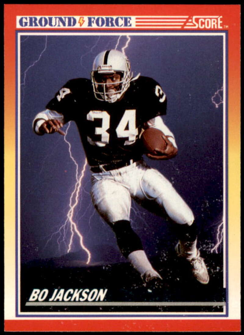 Bo Jackson GF Card 1990 Score #330  Image 1