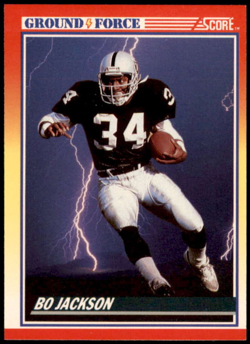 Bo Jackson GF Card 1990 Score #330  Image 1