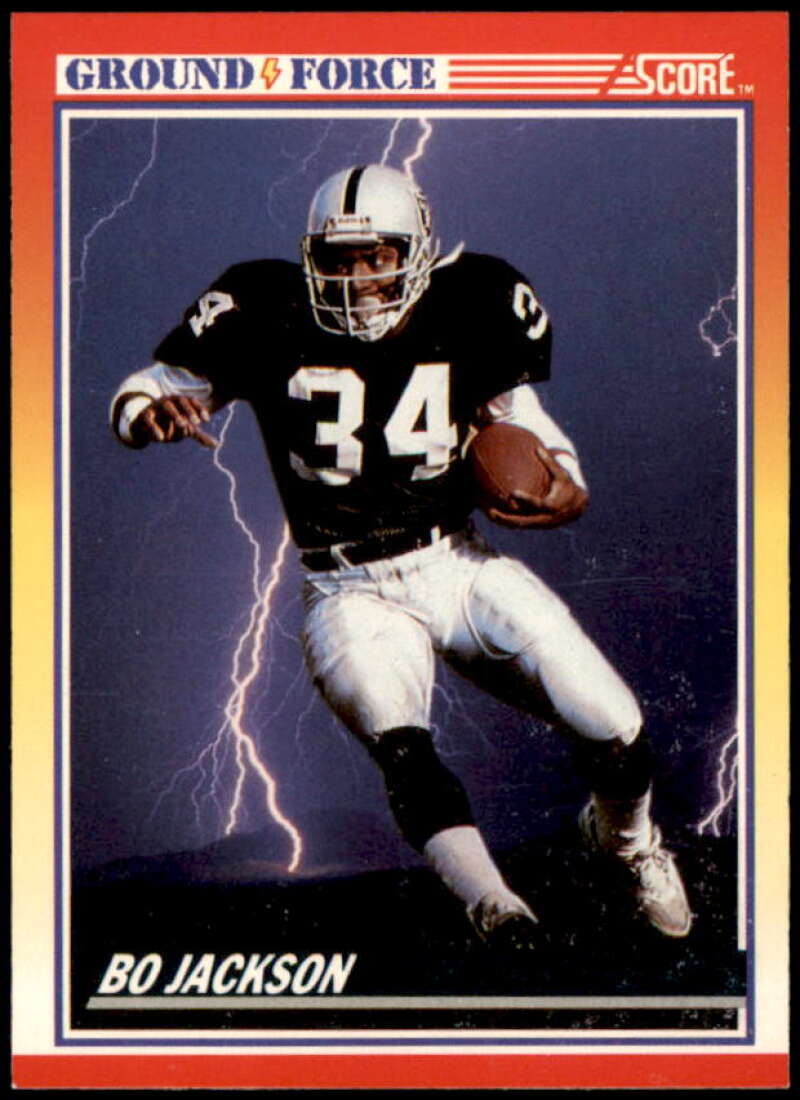 Bo Jackson GF Card 1990 Score #330  Image 1