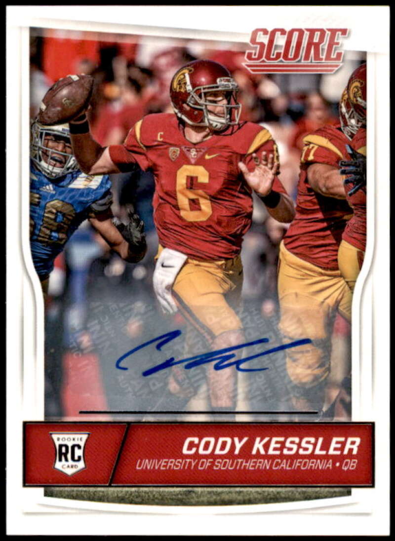 Cody Kessler Rookie Card 2016 Score Rookie Autographs #341  Image 1