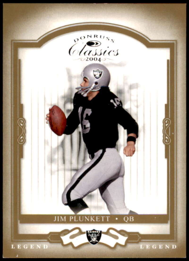 Jim Plunkett Card 2004 Donruss Classics #121  Image 1