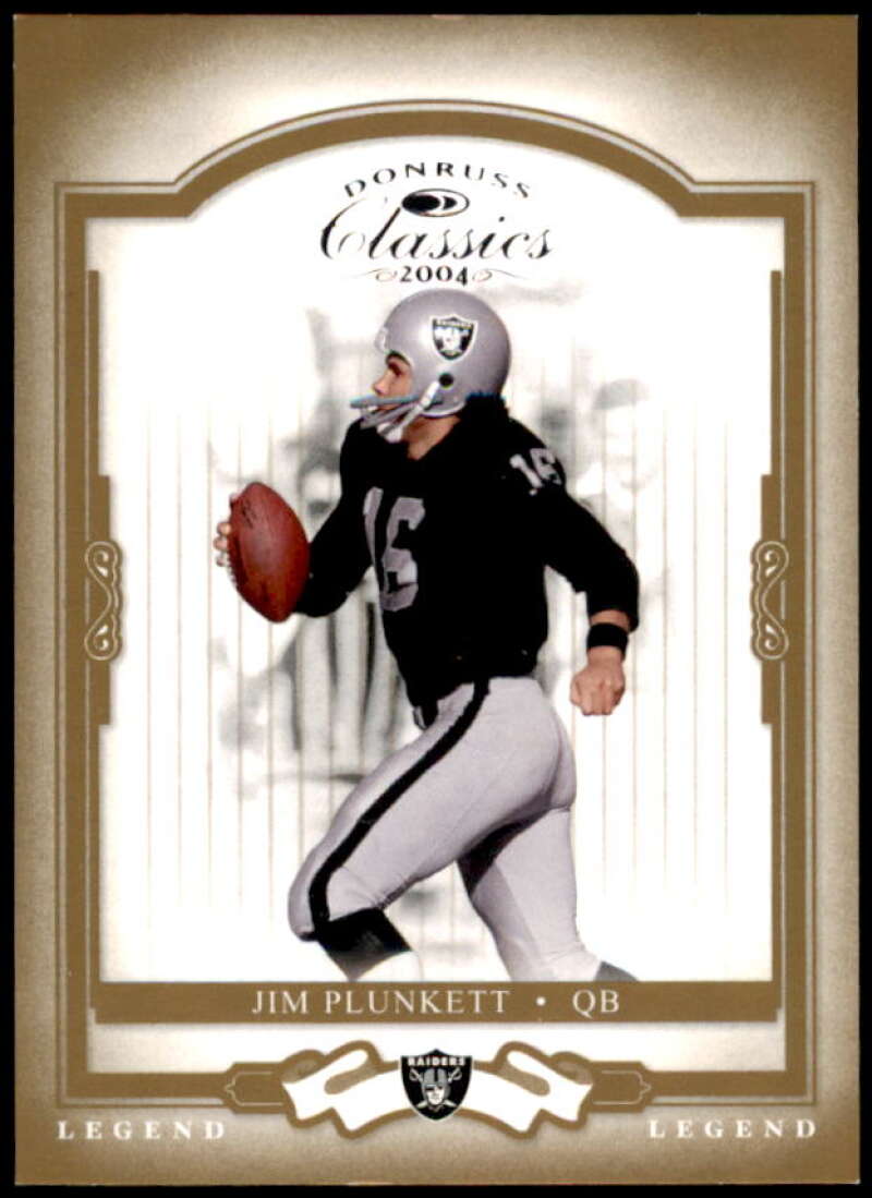 Jim Plunkett Card 2004 Donruss Classics #121  Image 1