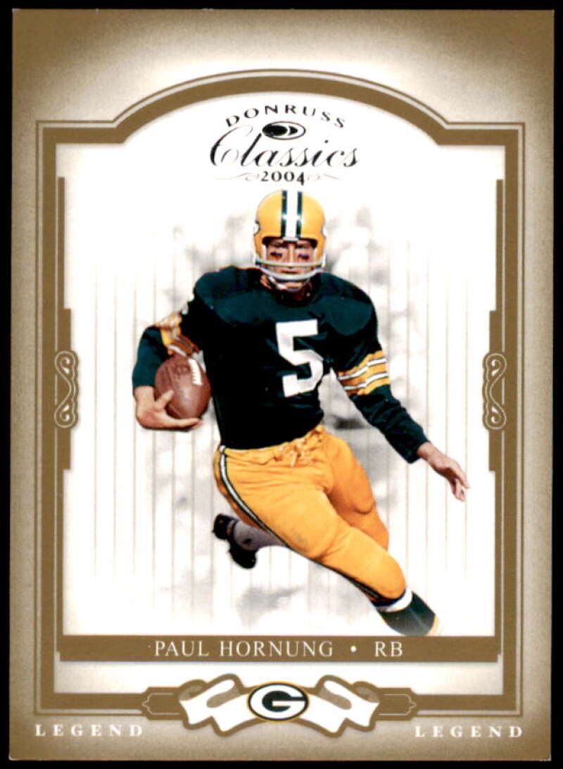 Paul Hornung Card 2004 Donruss Classics #136  Image 1