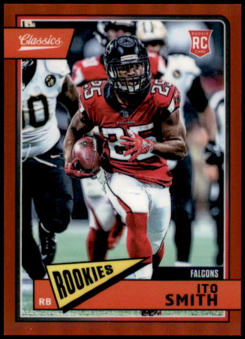 Ito Smith/Inserted in 2018 Panini Honors Rookie Card 2018 Classics Red #325  Image 1