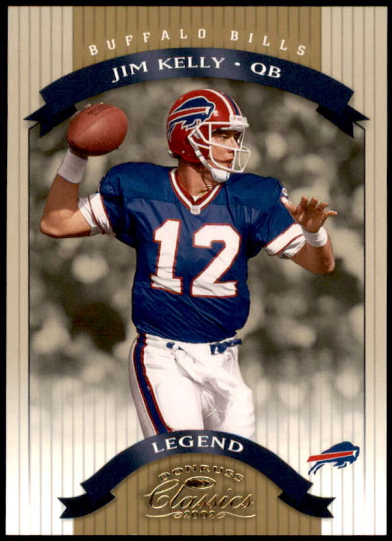 Jim Kelly Card 2002 Donruss Classics #124  Image 1