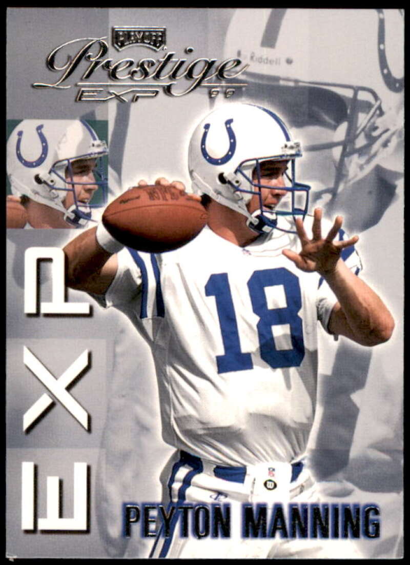 Peyton Manning Card 1999 Playoff Prestige EXP #148  Image 1