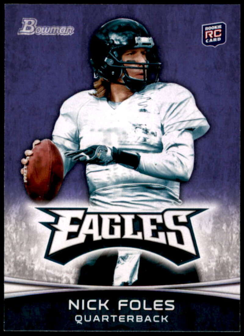 Nick Foles Rookie Card 2012 Bowman #171A  Image 1