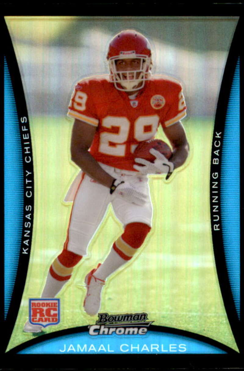 Jamaal Charles Rookie Card 2008 Bowman Chrome Refractors #BC78  Image 1