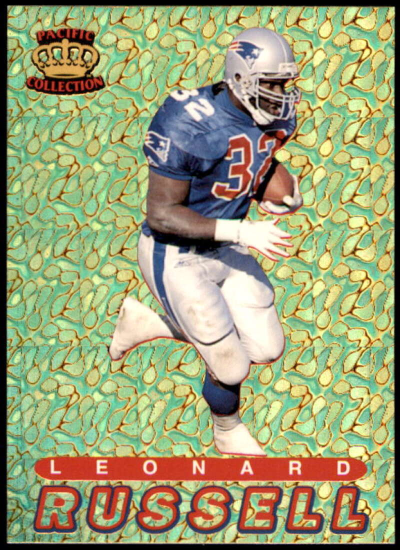 Leonard Russell Card 1994 Pacific Prisms Gold #99  Image 1