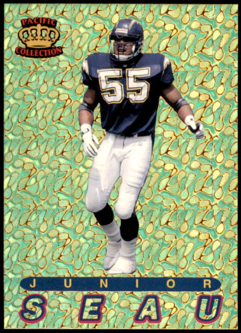 Junior Seau Card 1994 Pacific Prisms Gold #103  Image 1