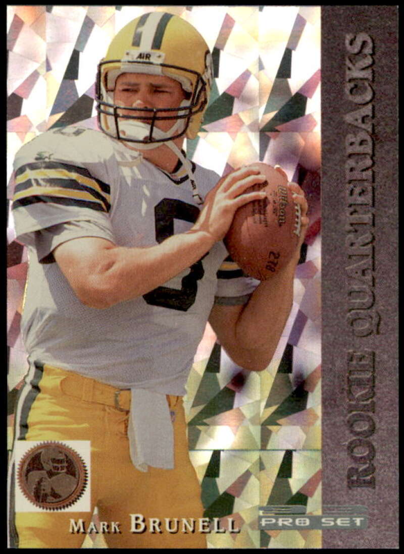 Mark Brunell Rookie Card 1993 Pro Set Rookie Quarterbacks #RQ3  Image 1