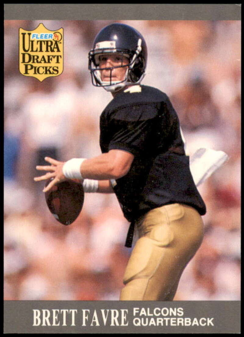 Brett Favre Rookie Card 1991 Ultra #283  Image 1