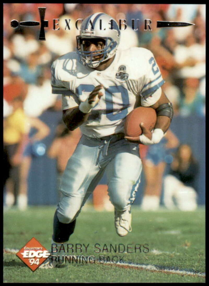 Barry Sanders Card 1994 Excalibur #21  Image 1