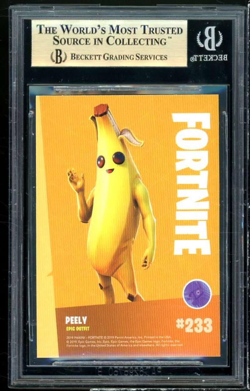 Peely Card 2019 Fortnite Series 1 USA #233 BGS 9.5 (9.5 9 9.5 9.5) Image 2