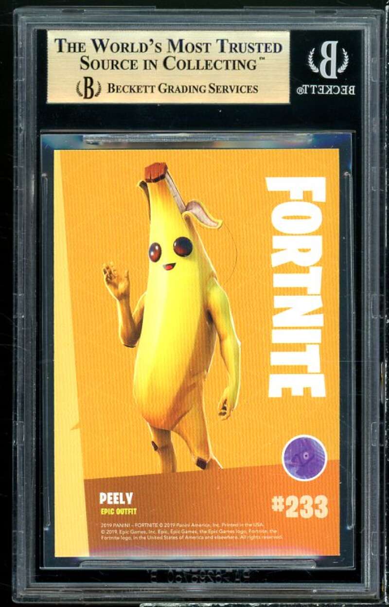 Peely Card 2019 Fortnite Series 1 USA #233 BGS 9.5 (9.5 9.5 9.5 9.5) Image 2