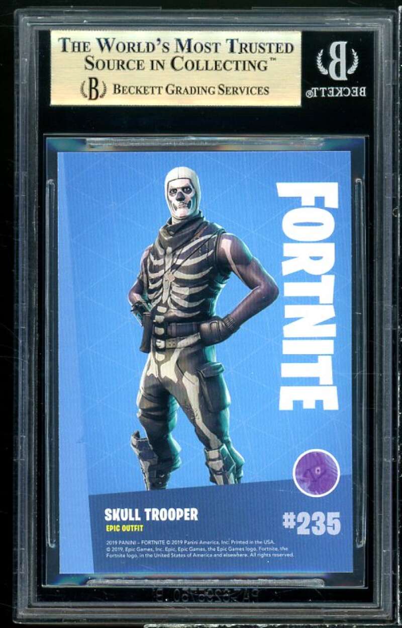 Skull Trooper Card 2019 Fortnite Series 1 USA #235 BGS 9.5 (10 9.5 9.5 9.5) Image 2