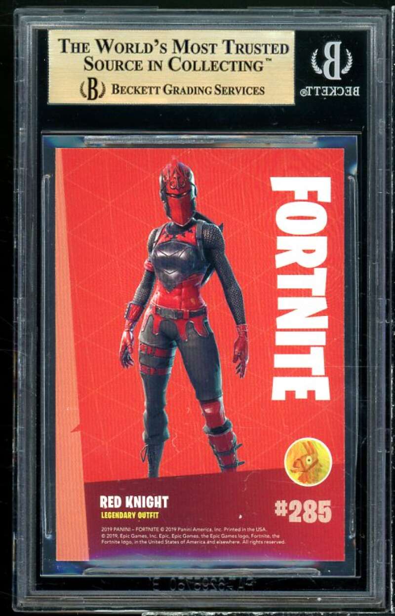 Red Knight Card 2019 Fortnite Series 1 USA #285 BGS 9.5 (9.5 9.5 9.5 9.5) Image 2